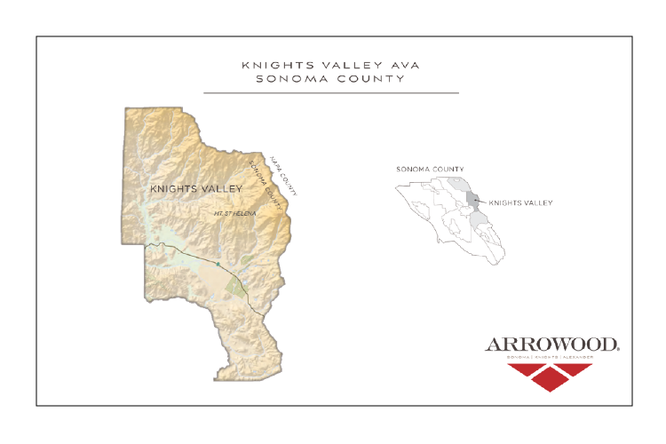 Knights Valley AVA Map